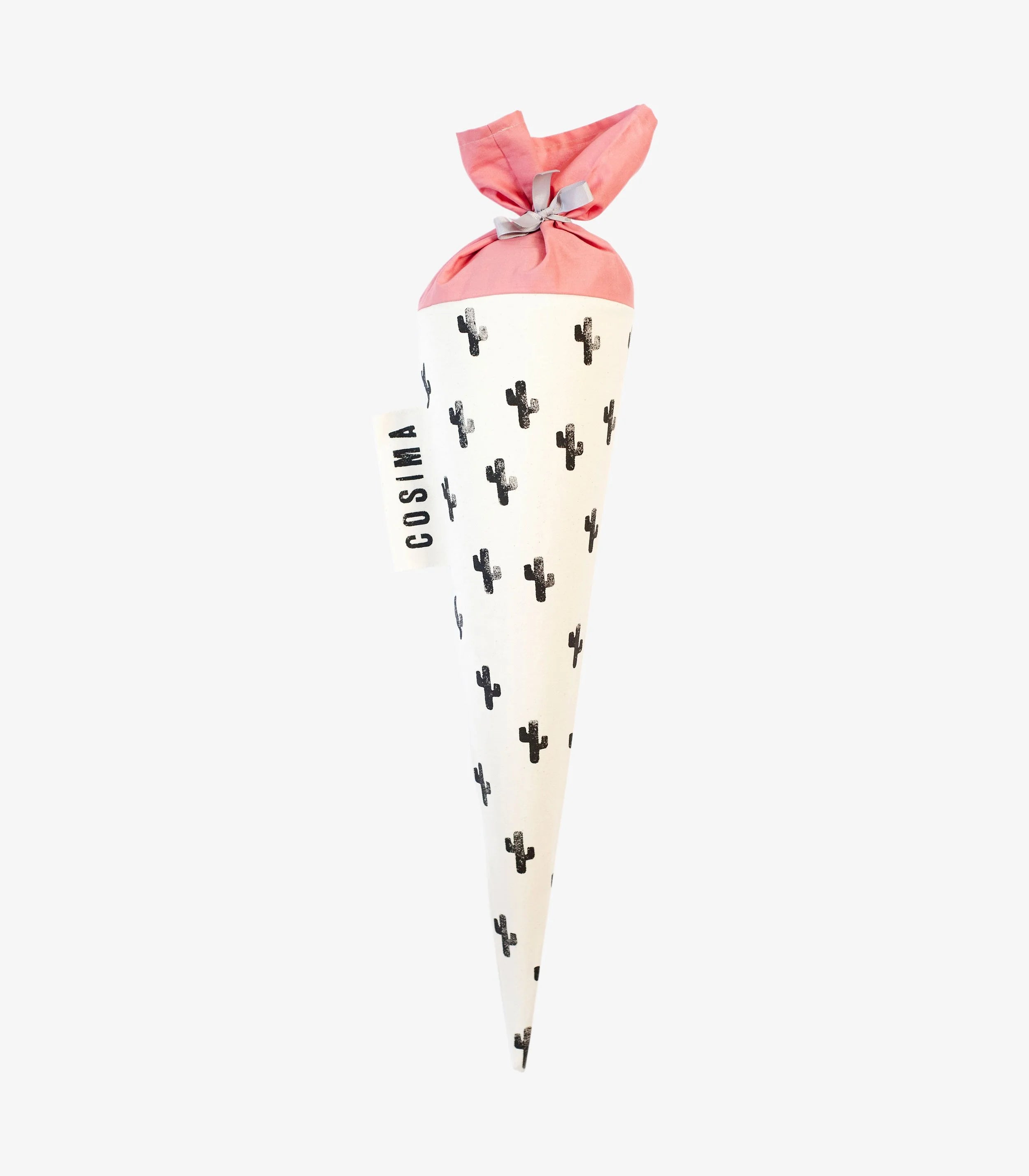 Schultüte aus Stoff – Motiv Kaktus