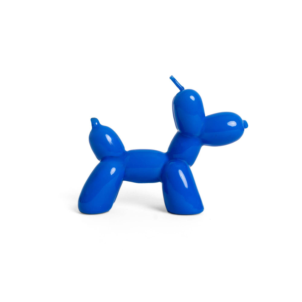 Ballon-Hund Kerze "Blau" |  Helio Ferretti