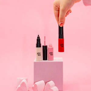 Nagellack-Set 2-in-1 Nail-Art "Kiss Kiss"