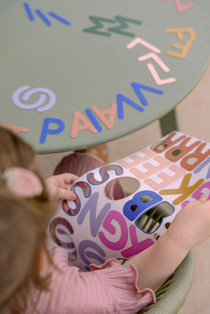 Magnetisches Alphabet | 61 Große Großbuchstaben