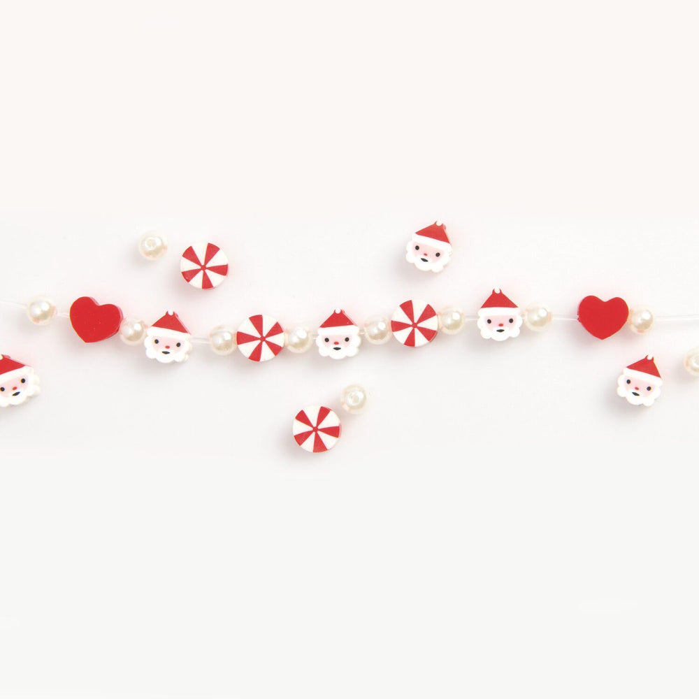 Mini-Perlen Armband-Set SANTA & CANDY LOVE | Rico Design