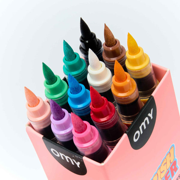Brush Power Acrylstifte "12 Farben"  | OMY