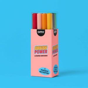 Brush Power Acrylstifte "12 Farben"  | OMY