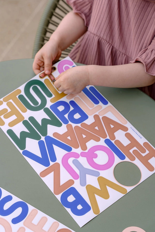 Magnetisches Alphabet | 61 Große Großbuchstaben