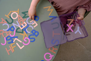 Magnetisches Alphabet | 61 Große Großbuchstaben