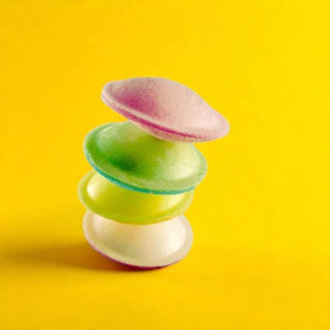 Tüten mit Bonbon-Tellern – 6er Pack à 30 g