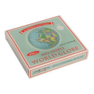 Wasserball | Aufblasbarer Globus 26 cm