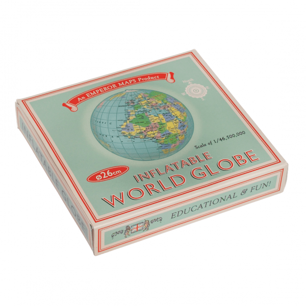 Wasserball | Aufblasbarer Globus 26 cm