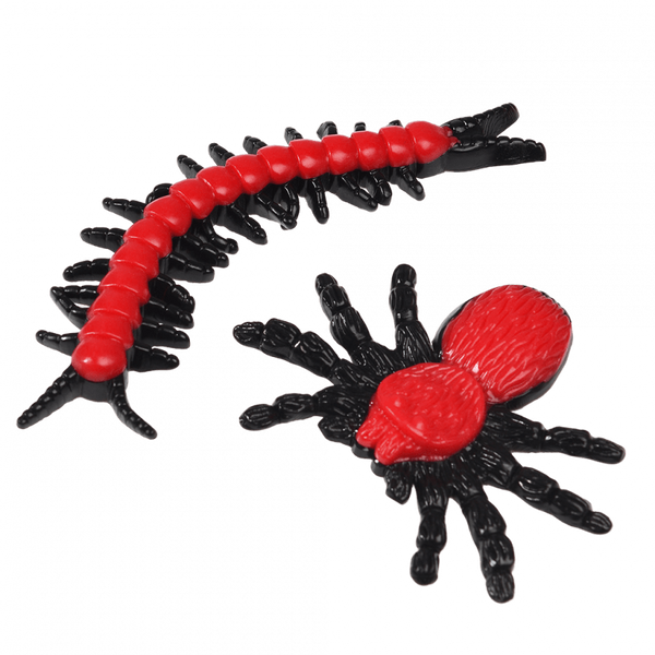 Scherzartikel | 2 schleimige Krabbeltiere