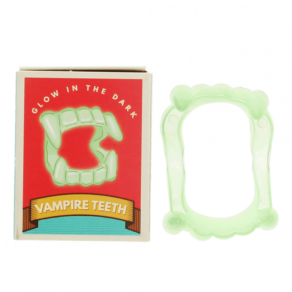 Scherzartikel | Fluoreszierende Vampirzähne