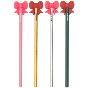 Bleistifte mit Schleifen-Radiergummi