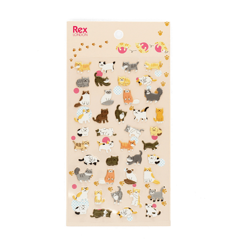 3D - Sticker - Katzen