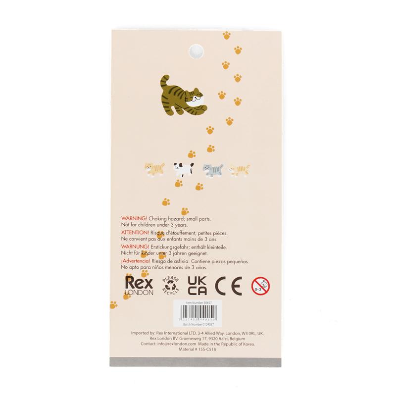 3D - Sticker - Katzen