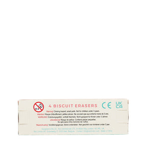 Radiergummis (4er-Set) – Kekse