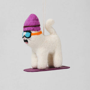 Shaun Cat hängender Filzanhänger