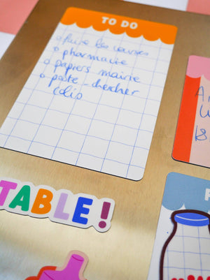 Magnetische Notizzettel