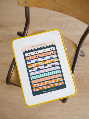 Magnetisches Abdeckband für Fotos