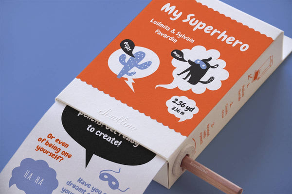 Activity & Coloring Book - Scrollino Mein Superheld: Englisch