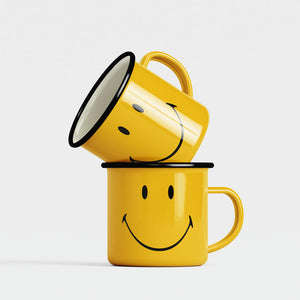 Smiley Emaillebecher | SuckUK