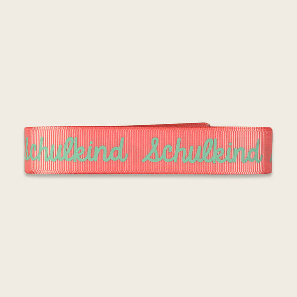 Geschenkband-Set „Schulkind“  rosa  flieder / türkis