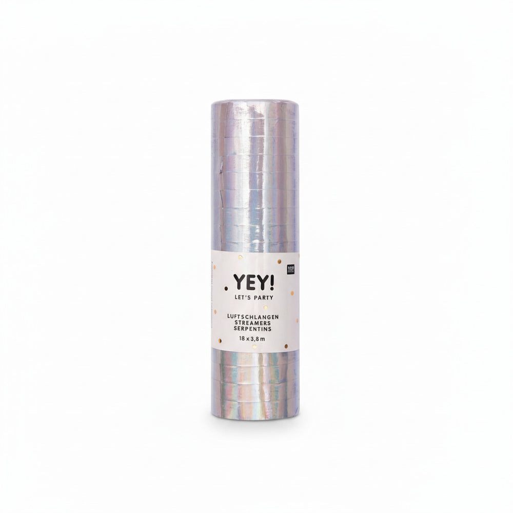 Luftschlangen "Holographisch"