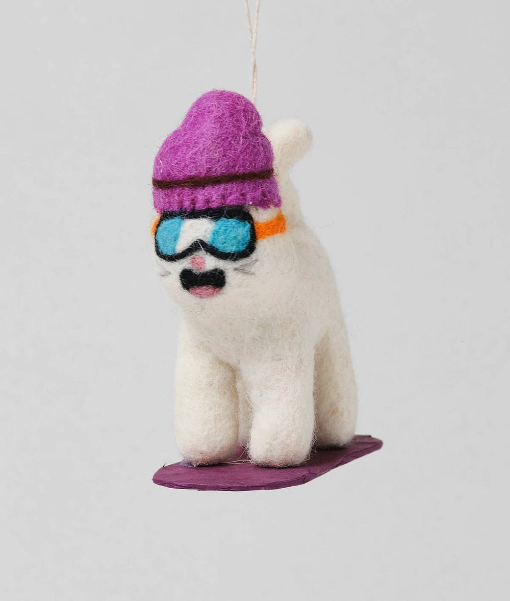 Shaun Cat hängender Filzanhänger