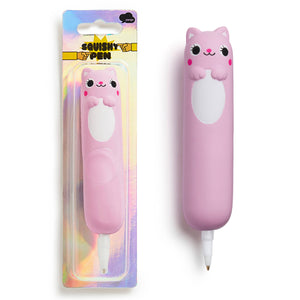 Squishy-Stift | Kawaii rosa Katze