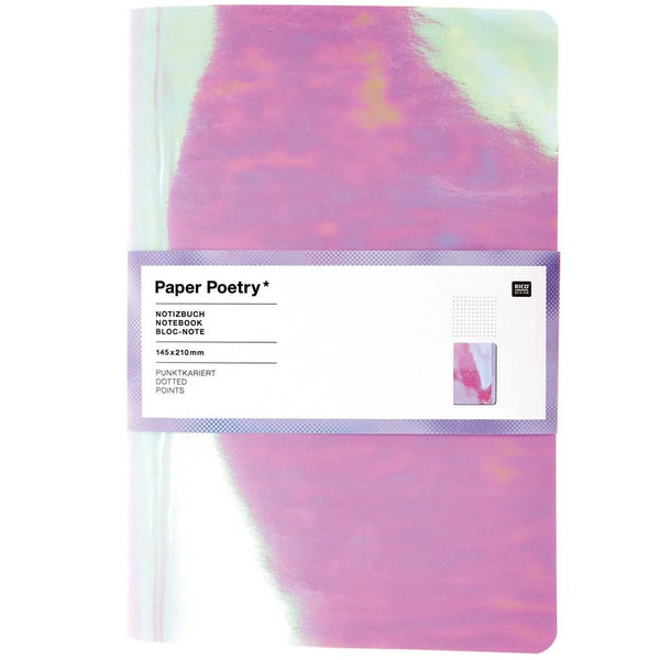 Notizbuch A5 irisierend