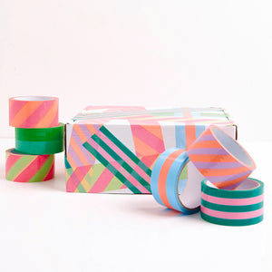 Paketklebeband "neonpink/neonorange" 5cm
