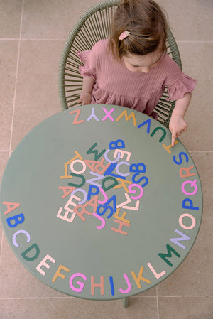 Magnetisches Alphabet | 61 Große Großbuchstaben