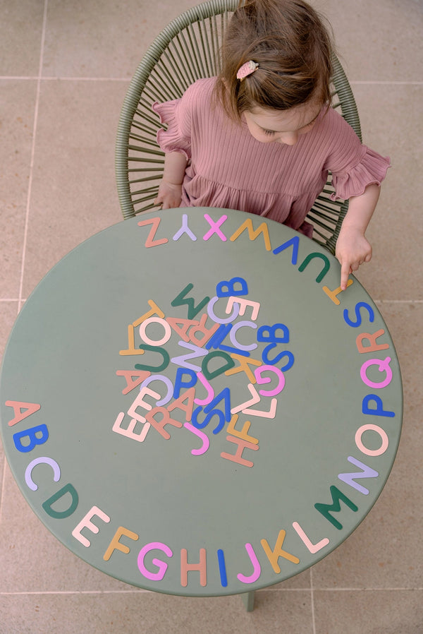 Magnetisches Alphabet | 61 Große Großbuchstaben