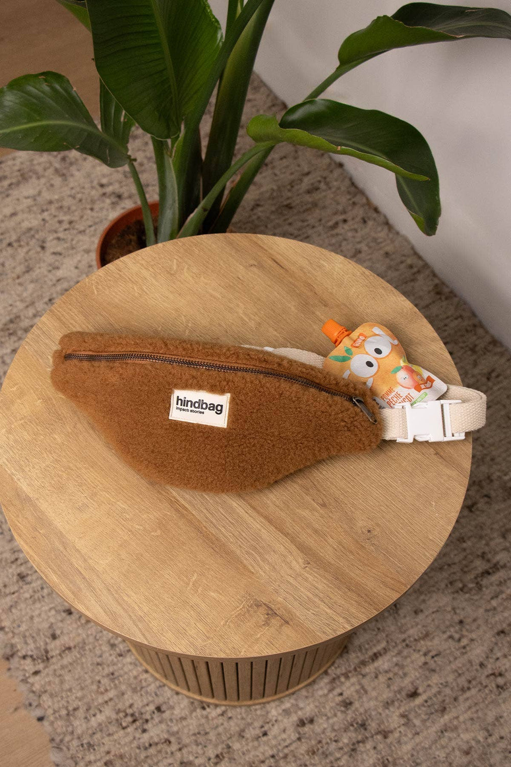 Gürteltasche für Kinder "Teddy Braun" | Hindbag