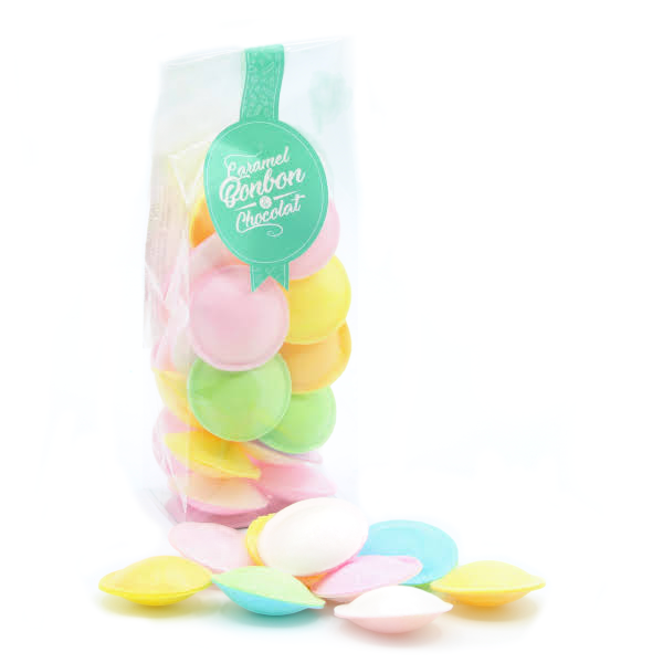 Tüten mit Bonbon-Tellern – 6er Pack à 30 g