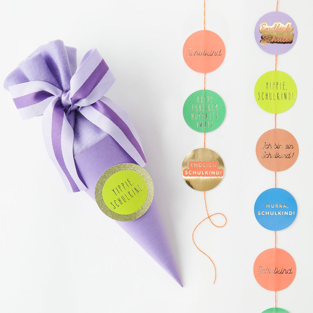 Paper Poetry Sticker Schulkind