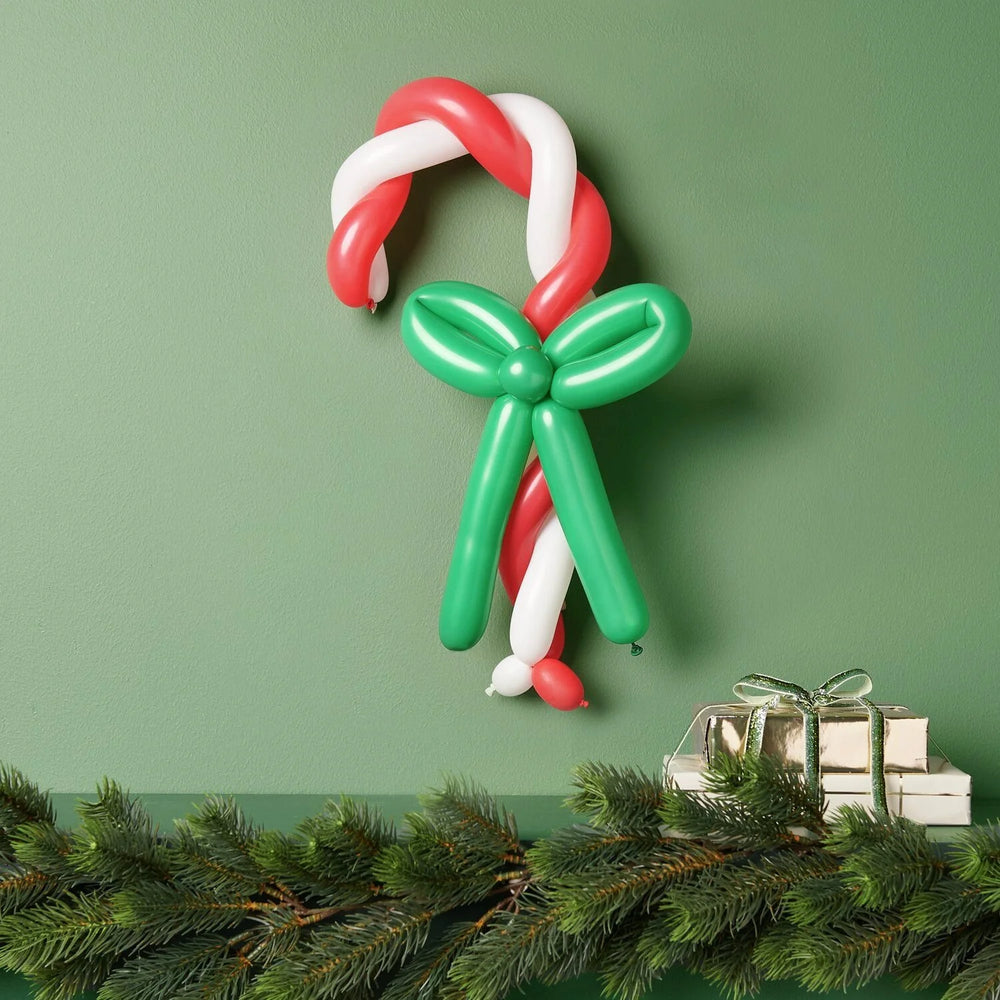 Ballonfigur "Kranz / Zuckerstange"