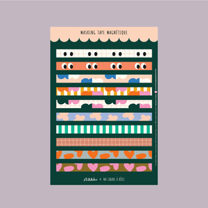 Magnetisches Abdeckband für Fotos