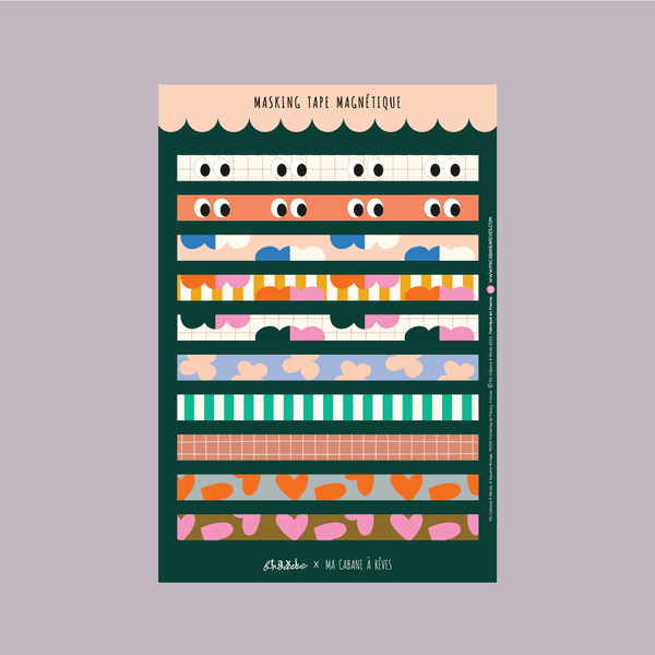 Magnetisches Abdeckband für Fotos