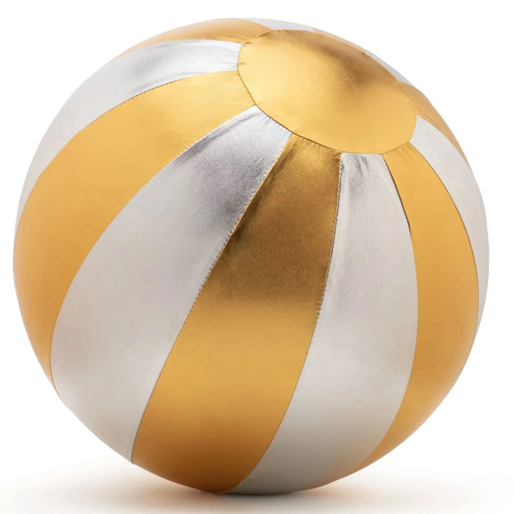 Zirkusball  40 cm "Gold/Silber"