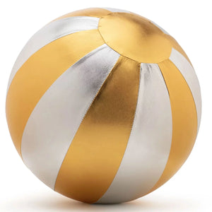 Zirkusball  40 cm "Gold/Silber"