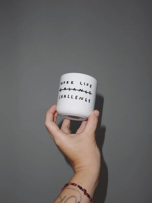 Becher „Work life challenge“ YAHYA Studio