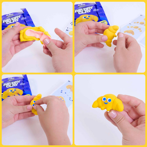 Mini-Set Air Dry Clay "Croissant"  | OMY