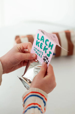 Lachkeks | Ein weihnachtlicher Witz im Keks | Einzelkeks