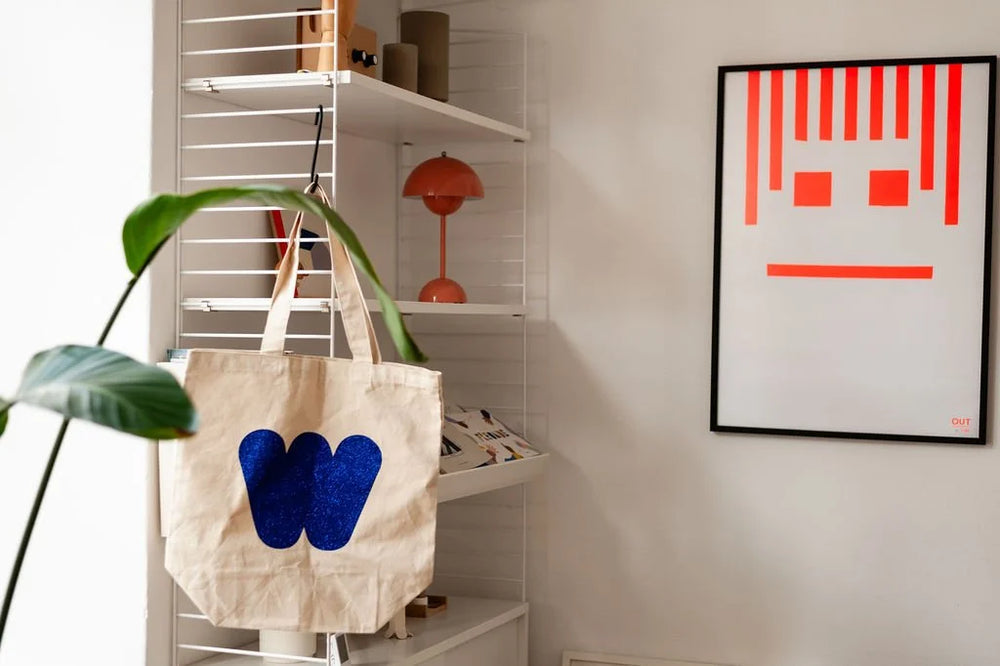 Tasche mit Initiale "CREME"