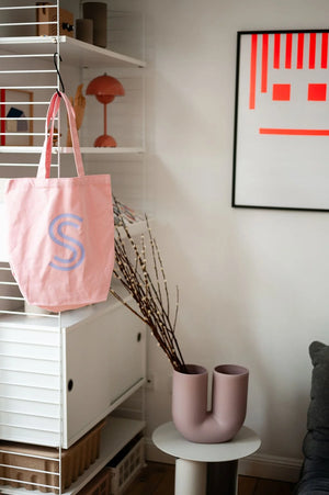Tasche mit Initiale "ROSA"