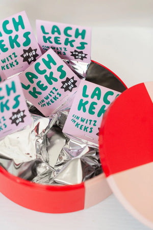 Lachkeks | Ein weihnachtlicher Witz im Keks | Einzelkeks