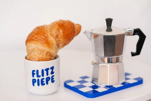 Flitzpiepe Becher | blau