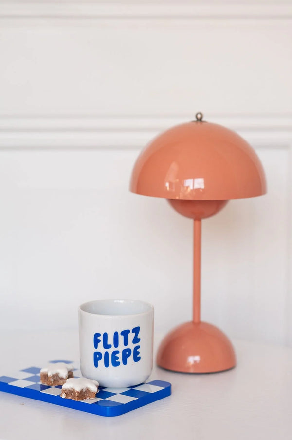 Flitzpiepe Becher | blau