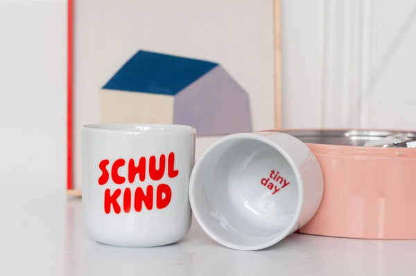 Schulkind Becher | rot