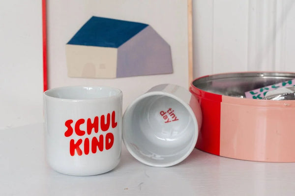 Schulkind Becher | rot