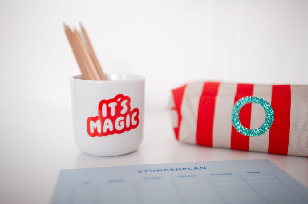 It`s magic Becher | rot